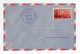 1949. YUGOSLAVIA,SLOVENIA,LJUBLJANA,AIRMAIL COVER,SPECIAL CANCELLATION:100 YEARS OF YUGOSLAV RAILWAYS - Poste Aérienne