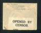 "GROSSBRITANIEN" 1918, Brief Mit "ZENSUR" (Banderole "OPENED BY CENSOR") In Die USA (A1052) - Cartas & Documentos