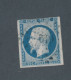 FRANCE - N° 10 OBLITERE AVEC PC 612 CARCASSONNE - COTE : 45€ - 1852 - 1852 Louis-Napoléon