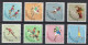 1968. ALBANIA,MEXICO OLYMPIC GAMES,VARIOUS SPORTS,SET OF 8 STAMPS,MNH - Albanie