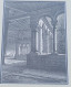 Cloître De Nivelles, Lithographie Meisenbach Encadrée D'après Dessin E. Puttaert - Nivelles