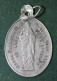 Pendentif Médaille Religieuse Argent 800 "Souvenir Du Pélerinage De Montmartre - Paris" Religious Medal - Religión & Esoterismo