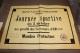 ANCIENNE AFFICHE - MONT STE ALDEGONDE LEVAL ( BINCHE MORLANWELZ ) - JOURNEE SPORTIVE SECOURS D'HIVER ( VERS 1940 1950 ) - Manifesti