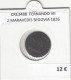 CRE3488 MONEDA ESPAÑA FERNANDO VII 2 MARAVEDIS SEGOVIA 1826 - Otros & Sin Clasificación