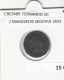 CRE3489 MONEDA ESPAÑA FERNANDO VII 2 MARAVEDIS SEGOVIA 1833 - Altri & Non Classificati