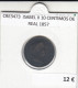 CRE3473 MONEDA ESPAÑA ISABEL II 10 CENTIMOS DE REAL 1857 - Andere & Zonder Classificatie