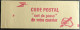 2059 C2 Conf. 6 Daté 4/ 5.2.80 Carnet Fermé Sabine 1.30F Rouge - Modern : 1959-...