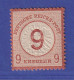 Dt. Reich 1874 Aufdruck 9 Auf 9 Kreuzer Mi-Nr. 30 Ungebraucht * - Unused Stamps