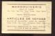 CARTES DE VISITE - PARIS 9EME - LA MAROQUINERIE PARISIENNE, 7 RUE DE MOGADOR - Cartoncini Da Visita