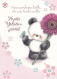 Postal Stationery - Giant Panda Holding Flower - Red Cross - Suomi Finland - Postage Paid - Enteros Postales