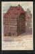 Künstler-AK Karl Mutter: Nürnberg, Dürerhaus  - Mutter, K.