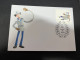 9-4-2024 (1 Z 27) Australia Post - (2023 Stamp Issued 26-6-2023) Inspector Gadget Stamp On Special Cover - Cartas & Documentos