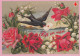 Postal Stationery - Flowers - Roses - Dove Holding An Envelope - Red Cross 2000 - Suomi Finland - Postage Paid - Ganzsachen