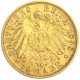 Allemagne-Royaume De Prusse-10 Marks Wilhelm II 1898 Berlin - 5, 10 & 20 Mark Oro