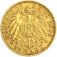 Allemagne-Royaume De Prusse-10 Marks  Wilhelm II 1877 Berlin - 5, 10 & 20 Mark Goud