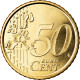 Espagne, 50 Euro Cent, 2004, SPL, Laiton, KM:1045 - Spanje