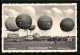 AK Bitterfeld, Ballonwettfliegen  - Fesselballons