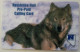 USA  Prepaid Card - Wolf - Autres & Non Classés