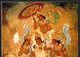 INDIA 2001 Hyderabad Birth Celebration Indra Carrying Bhagwan To Mount Meru, Mythology, Hinduism - Maxicard (**) - Lettres & Documents