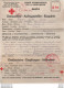 TTRE MESSAGE COMITE INTERNATIONAL DE LA CROIX ROUGE GENEVE 16 MARS 1944 - DELEGATION DE VICHY - BERGERAC - (2 SCANS) - Rotes Kreuz