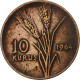 Turquie, 10 Kurus, 1964 - Turkey