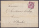 L. Affr. N°46 Càd FEXHE-LE-HAUT-CLOCHER /23 OCT 1892 Pour Tanneur à STAVELOT (au Dos: Càd Arrivée STAVELOT) - 1884-1891 Leopold II.