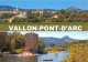 VALLON PONT D' ARC  Vue Générale Et SALAVAS   28 (scan Recto Verso)KEVREN000 - Vallon Pont D'Arc