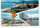 Saint Cyprien Plage, Multi Vues (scan Recto-verso) KEVREN0062 - Saint Cyprien