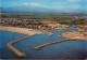 Cannet Saint Nazaire, Le Port Vue Aerienne 3 (scan Recto-verso) KEVREN0054 - Canet En Roussillon