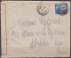 Lettre De MILANO 1940 Avec Chemin De Fer 1l.25  Y.T.431 Pour AUBERVILLIERS " Ouvert Par L'Autorité MILITAIRE " - Militärpost (MP)