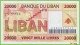 Voyo LEBANON 20000 LIVRES 2004 P87a B529a C08 UNC UNC - Liban