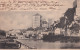 I7-  HUY - PANORAMA DE LA VILLE PRIS DE LA MEUSE - EN  1901 - ( 2 SCANS ) - Hoei