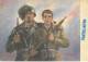Militari Militare Battaglioni Giovani Volontari G I L Illustratore Vardaro (v.retro) - Weltkrieg 1939-45