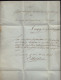Baden - 1840 Brief MOSBACH Roter L1 Mit Inhalt WZ Papier Von UEBELHOER (15872 - Other & Unclassified