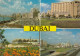 UAE Dubai Miltiview Old Postcard 1989 - United Arab Emirates