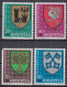 Switzerland / Helvetia / Schweiz / Suisse 1978 ⁕ Coats Of Arms, Pro Juventute Mi.1142-1145 ⁕ 4v MNH - Neufs
