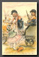 Illustration, Germaine Bouret, Conducteur De Train (scan Recto-verso) KEVREN0160 - Contemporain (à Partir De 1950)