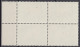Switzerland / Helvetia / Schweiz / Suisse 1976 ⁕ Fawn / Roe Deer Mi.1079 ⁕ MNH Block Of 4 - Unused Stamps