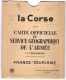 Carte Routière,CORSE Par Le Service Géographique De L'Armée, Offert Par Shell, 1/200.000 Tirage 1929 - Callejero