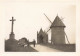 Les Herbiers , Le Mont De Alouettes * Moulin à Vent Molen Calvaire Automobile Ancienne * Photo Ancienne 9x6.5cm - Les Herbiers