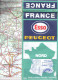 Carte Routière, FRANCE Par Esso & Peugeot 1977 Moitié Sud Moitié Nord, 1/1.000.000 - Strassenkarten