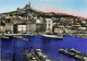13 - Marseille - Le Port Et Notre-Dame De La Garde - Bateaux - Mention Photographie Véritable - Carte Dentelée - CPSM Gr - Joliette