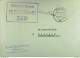 Orts-Brief Mit ZKD-Kastenstempel "Rat Der Stadt 15 POTSDAM" Vom 24.1.66 An HO Gaststätten - Central Mail Service