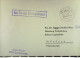 Fern-Brief Mit NfD-Stempel Vom Jugendhaus 5823 Gräfentonna Vom 25.4.78 An Rat Des Stadtbezirkes Erfurt Ref. Jugendhilfe - Storia Postale