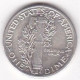 Etats-Unis. One Dime 1939 D Denver, Mercury, En Argent - 1916-1945: Mercury (Mercure)