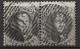 OBP14A In Paar (t.12,5x13,5) Met Ambulantstempel O.III (zie Scans) - 1863-1864 Medallones (13/16)