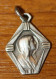 Pendentif Médaille Religieuse Art Déco - Années 30 "Notre-Dame De Lourdes" Religious Medal - Religión & Esoterismo