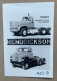 HENDRICKSON Model H - 15 X 10 Cm. (REPRO PHOTO ! Zie Beschrijving, Voir Description, See Description) ! - Automobiles