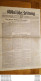 KOLNISCHE ZEITUNG 16 MARS 1942  JOURNAL ALLEMAND  DOUBLE PAGE - 1939-45