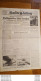 NEUESTE ZEITUNG 10 SEPTEMBRE 1940 JOURNAL ALLEMAND DOUBLE PAGE - 1939-45